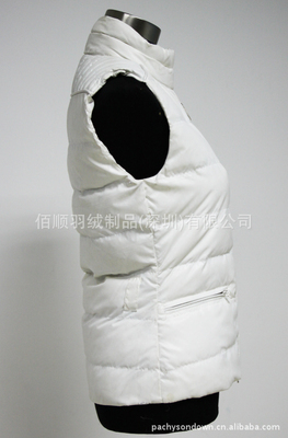 【外貿(mào)原單收腰女裝防水保暖羽絨背心馬甲工廠生產(chǎn)供應(yīng)批發(fā)084】價(jià)格,廠家,圖片,服裝加工,佰順羽絨制品(深圳)-